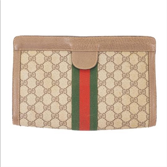 Gucci Handbags - ***SALE*** Authentic Gucci Supreme Clutch